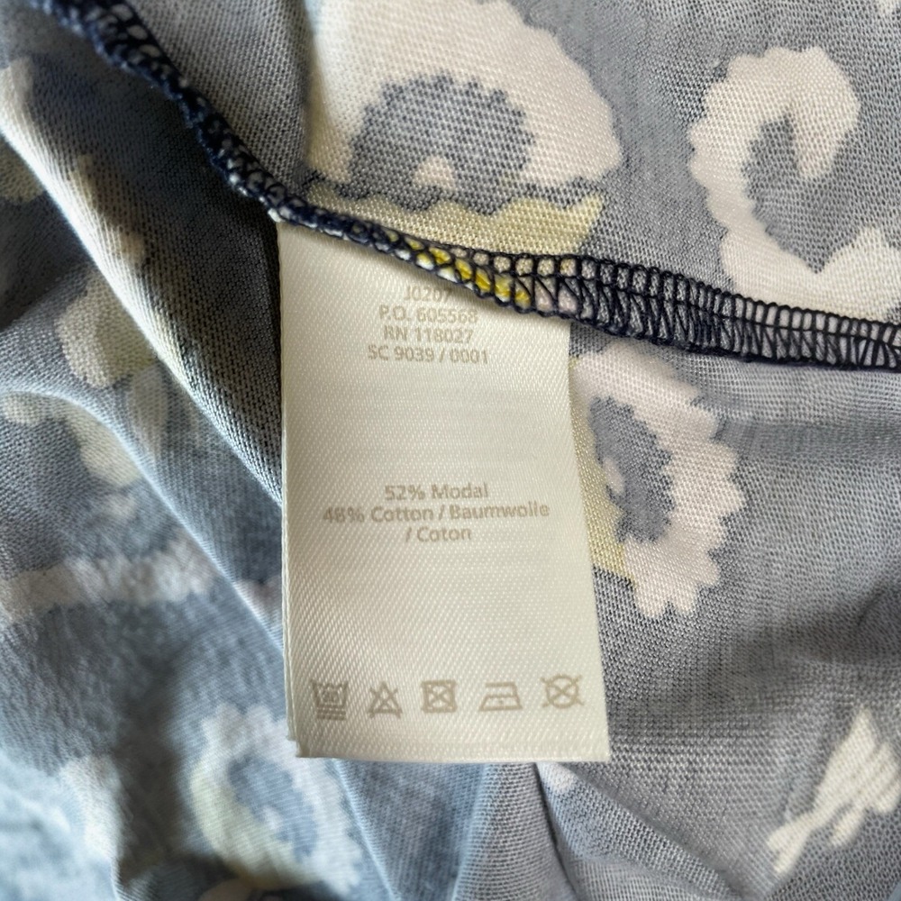 Women's Boden 48% Cotton Floral Dress Multicolor Size 4 Petite - Picture 5 of 7